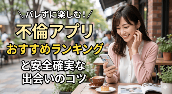 バレずに楽しむ！不倫アプリおすすめランキングと安全確実な出会いのコツ
